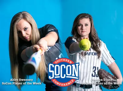 Abby Sweeney-Jessica Stone SoCon graphic