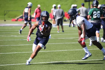 Treyvon Paulk at practice, July 31, 2017