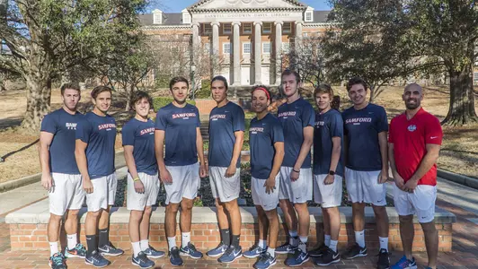 2017-18 Men's Tennis Team Photo