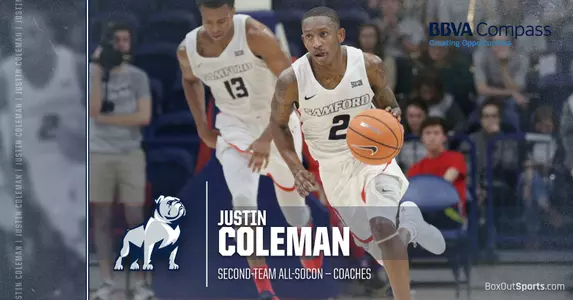 Justin Coleman graphic
