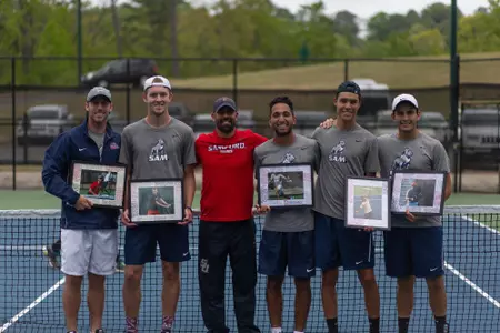 2018 Men's Tennis Senior Day