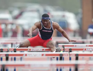 Emmanual Tait indoor hurdles