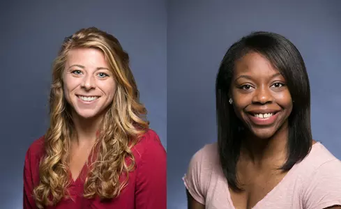 Sally Higgins and Amara Mayers