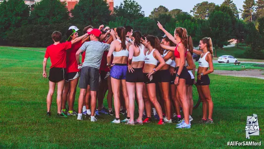 Samford Cross Country Team Meeting