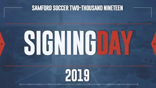 Signing Day Soccer 2019