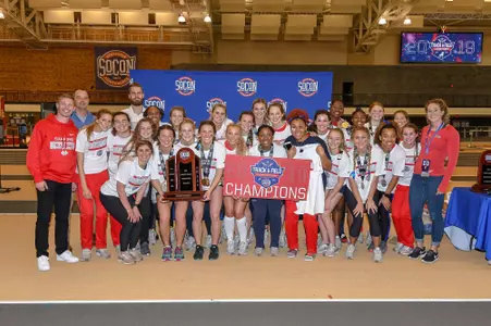 Samford Women's Win SoCon Indoor Championship
