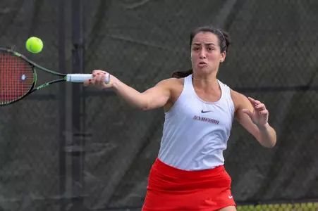 Natalia De Ugarte at 2019 SoCon Tournament vs UNCG