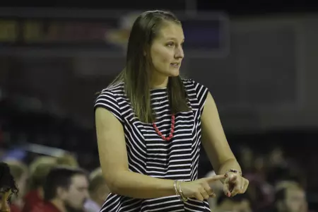 Carley Kuhns action at Valdosta State