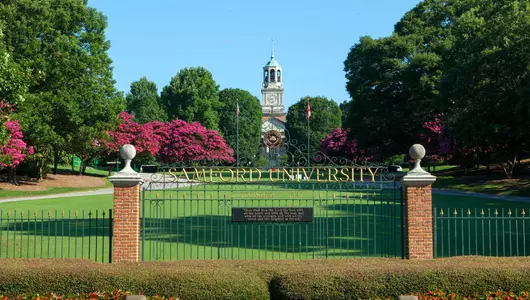 Samford University front gates