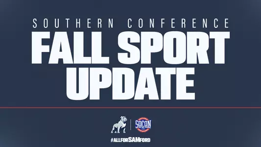 SoCon Fall Sports graphic