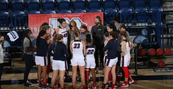 WBB Team Huddle vs UAH 2021