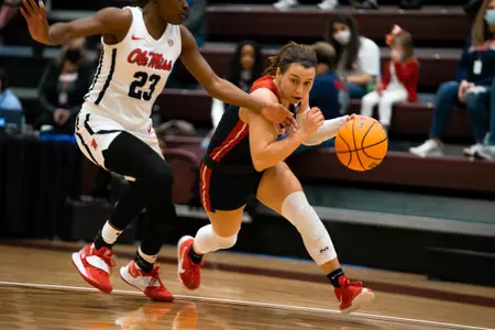 Andrea Cournoyer vs Ole Miss 2021 WNIT