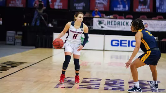 Andrea Cournoyer at 2021 SoCon Tournament