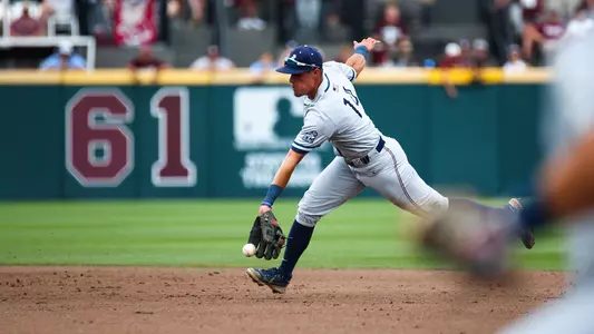 Brooks Carlson defense vs Mississippi State 2021 NCAA Regionals