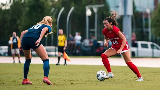 Samford Womenâ??s Soccer takes on Murray State on August 25, 2022 in the 2022 Home Opener