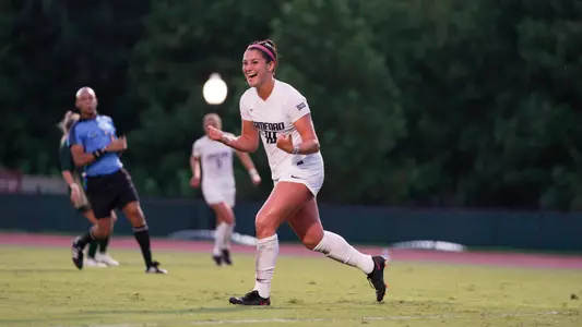 Samford Womenâ??s Soccer takes on UAB on January 26, 2021 in the Red Mountain Rivalry.
