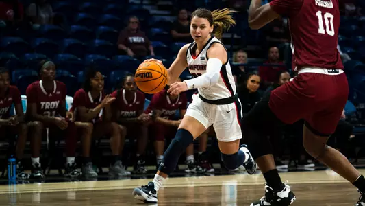 Samford Womenâ??s Basketball takes on Troy on November 7th, 2022November 15, 2022.