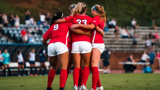 Samford Womenâ??s Soccer takes on Murray State on August 25, 2022 in the 2022 Home Opener