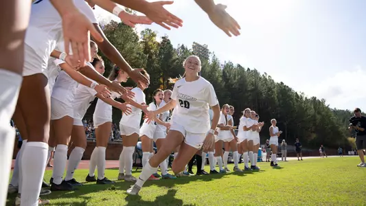 Soccer intro vs UNCG 2022