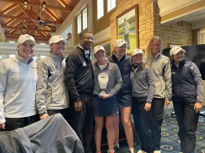 Women's Golf with 2022 ASU Invitational Trophy