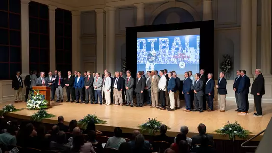 1984 football team at 2022 HOF Induction