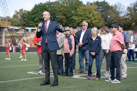 Pete Hanna Stadium Renaming Ceremony