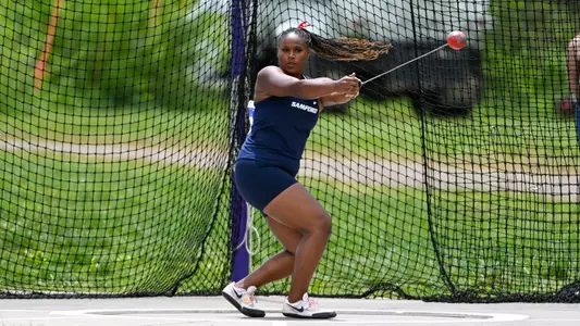 Hannah Daffin at 2023 SoCon Outdoor Championships
