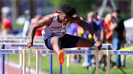 Titus Moore at 2023 SoCon Outdoor Championships
