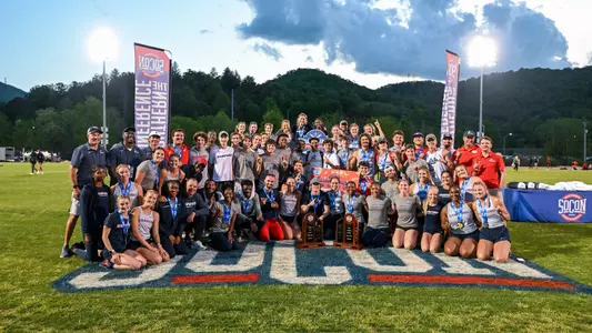 2023 Outdoor Track with trophies