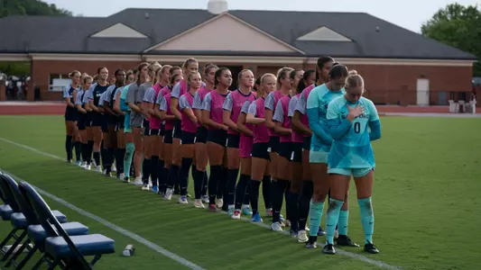 National Anthem before Samford Soccer vs Auburn 2024
