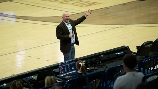 Scott Cochran speaking to CHAMPS