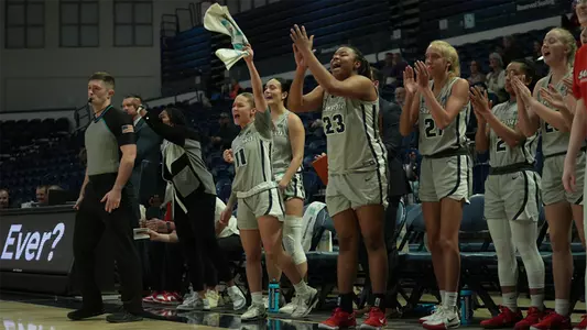 WBB celebration vs Furman 2025
