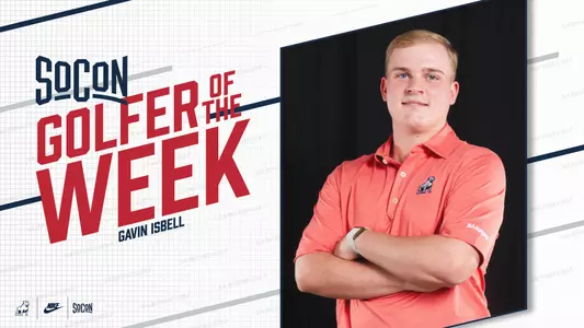 Gavin Isbell SoCon Golfer of the Week 4-16-25