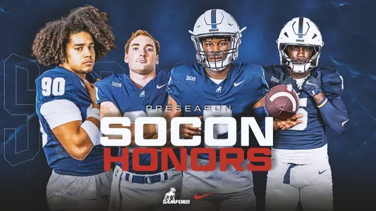 2025 Football Preseason All-SoCon Graphic