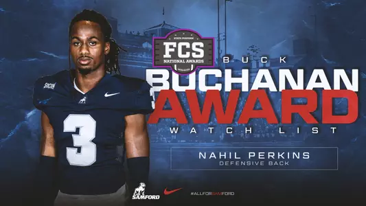 Nahil Perkins Buck Buchanan award watch list graphic