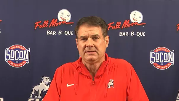 Coach Grass at press conference: Furman Week