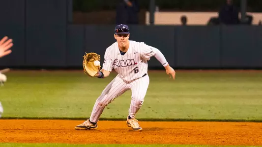 Jackson Harris defense at first base