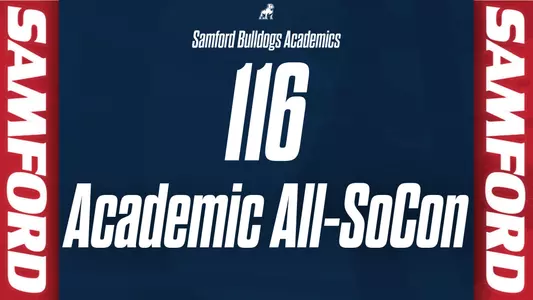 2025-26 Academic All-SoCon graphic