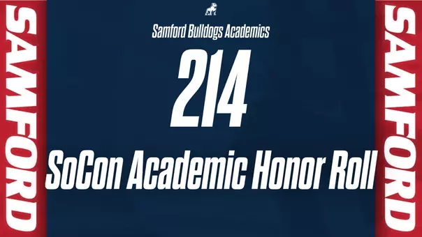 2025-26 SoCon Academic Honor Roll graphic