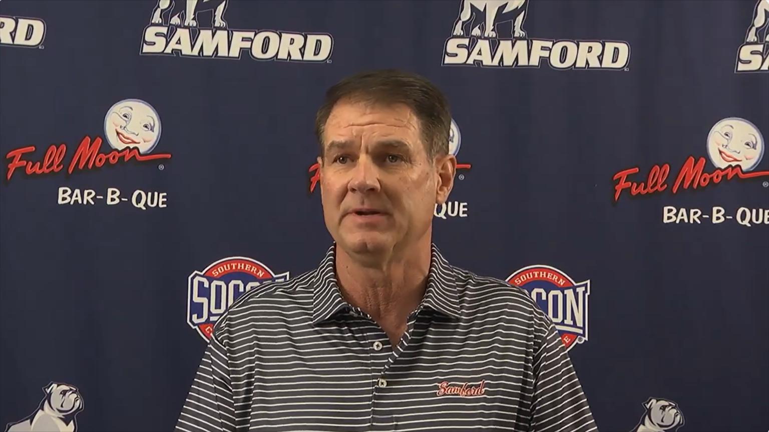Samford football: Grass Press Conference: UAB Week