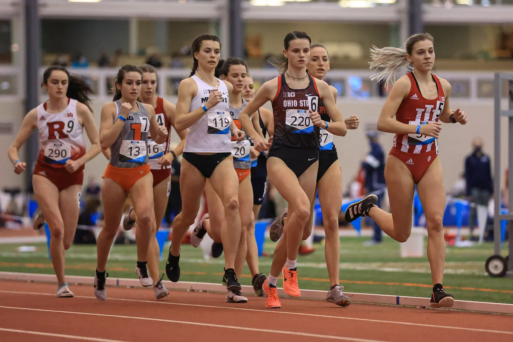 Rutgers track and field at the 2021 Big Ten Indoor Championships