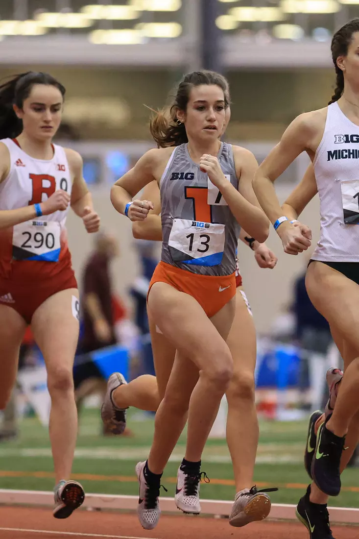 Rutgers track and field at the 2021 Big Ten Indoor Championships