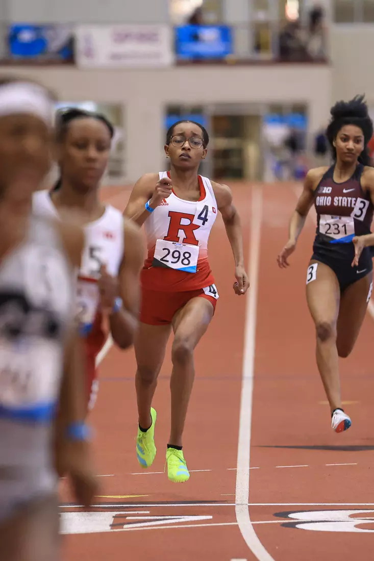 Rutgers track and field at the 2021 Big Ten Indoor Championships
