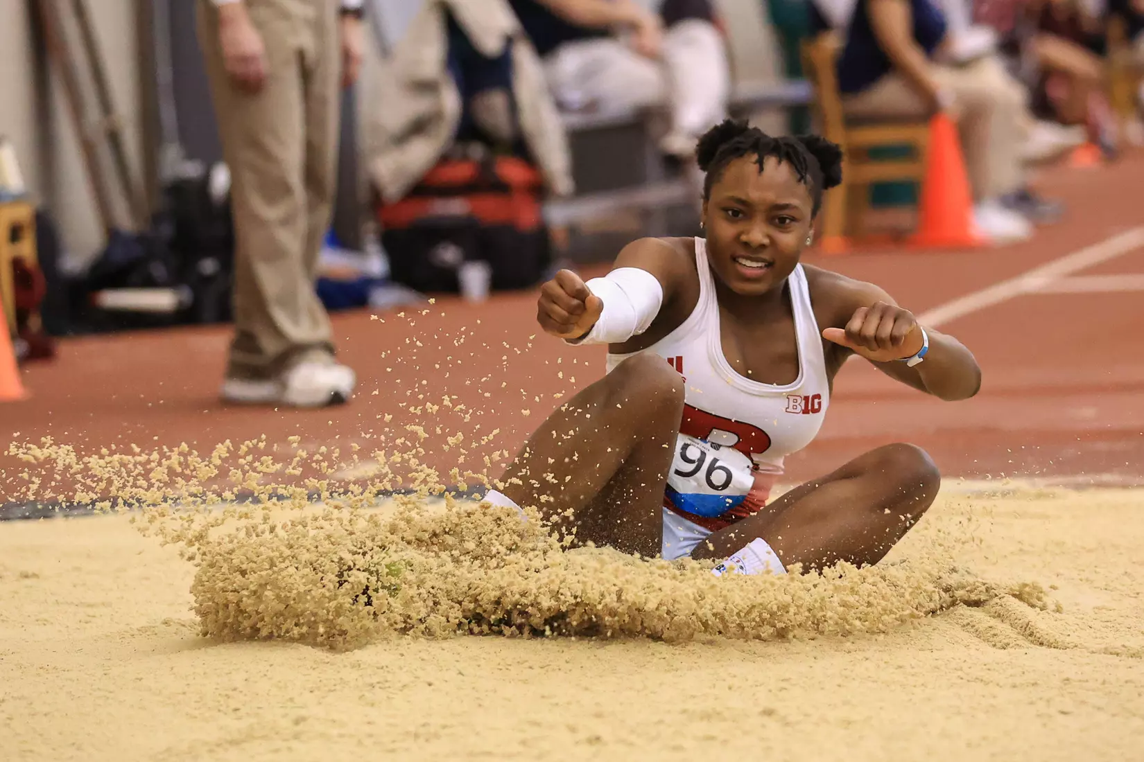 Rutgers track and field at the 2021 Big Ten Indoor Championships