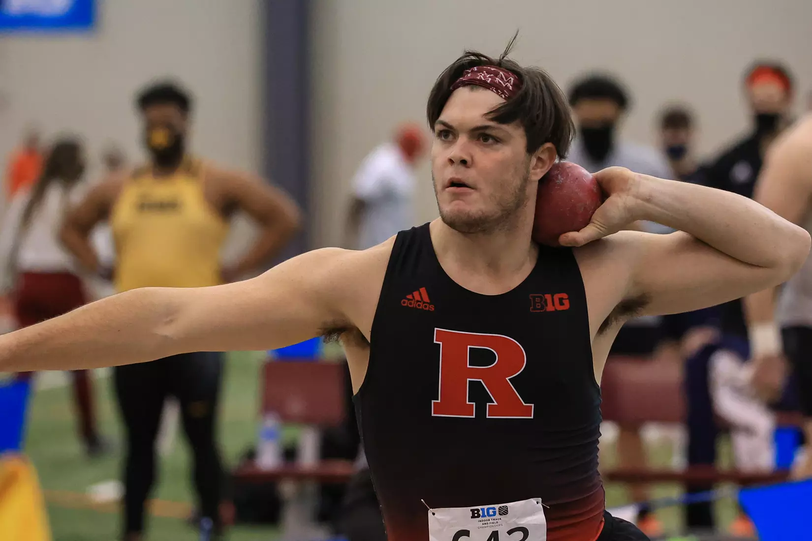 Rutgers track and field at the 2021 Big Ten Indoor Championships