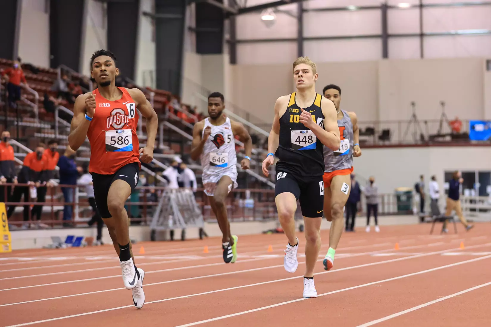 Rutgers track and field at the 2021 Big Ten Indoor Championships