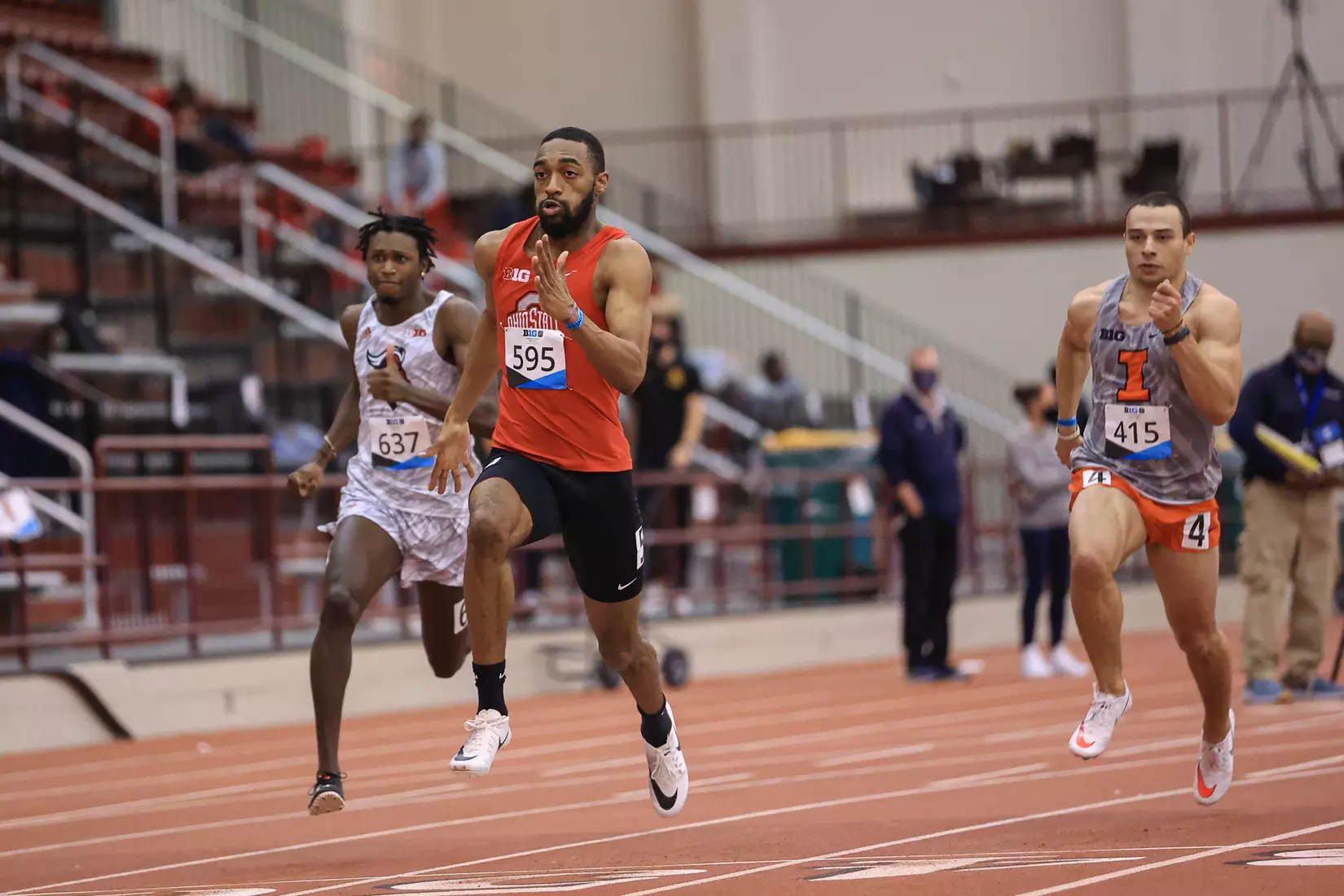 Rutgers track and field at the 2021 Big Ten Indoor Championships