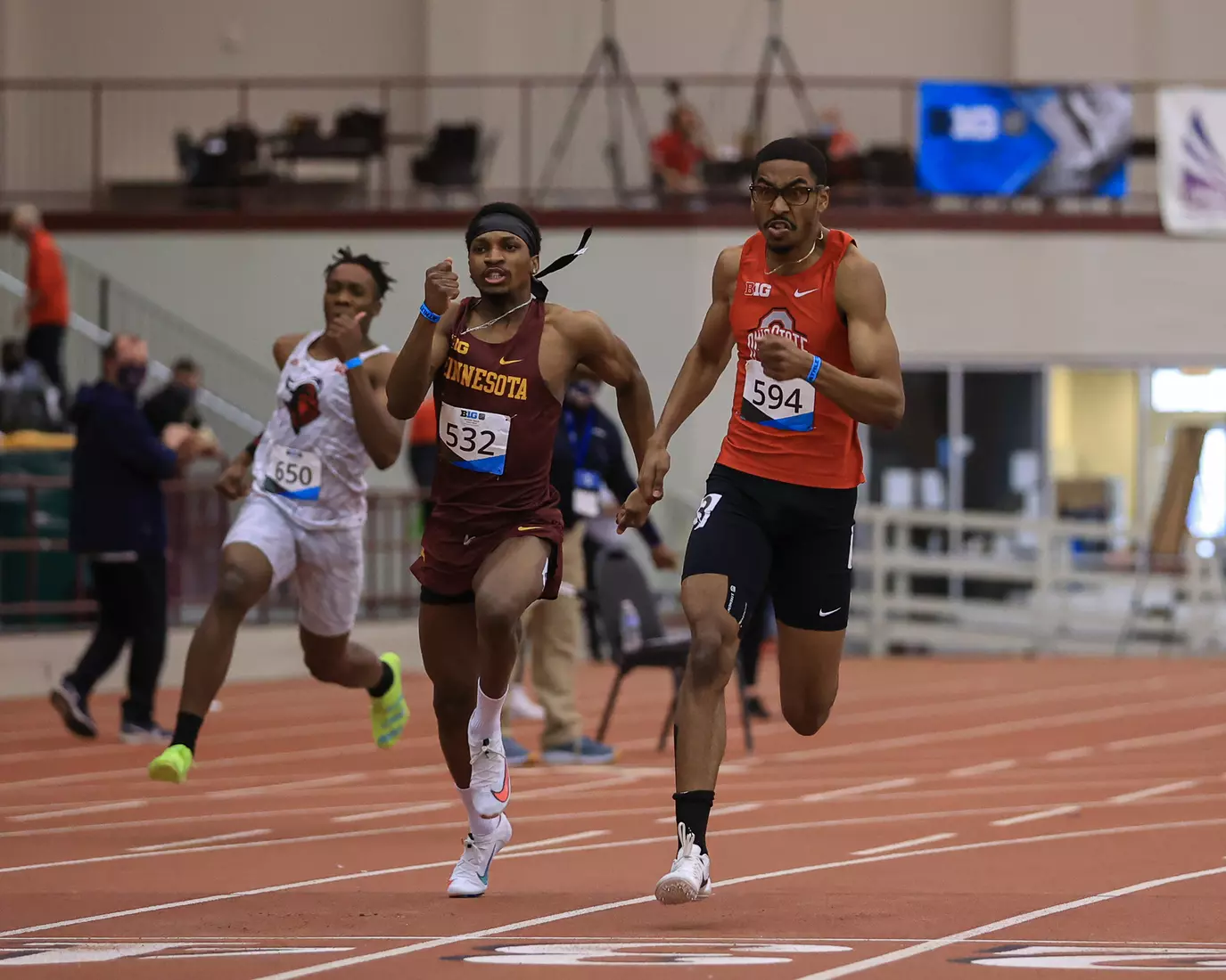 Rutgers track and field at the 2021 Big Ten Indoor Championships