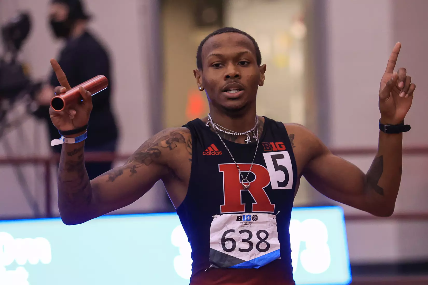 Rutgers track and field at the 2021 Big Ten Indoor Championships