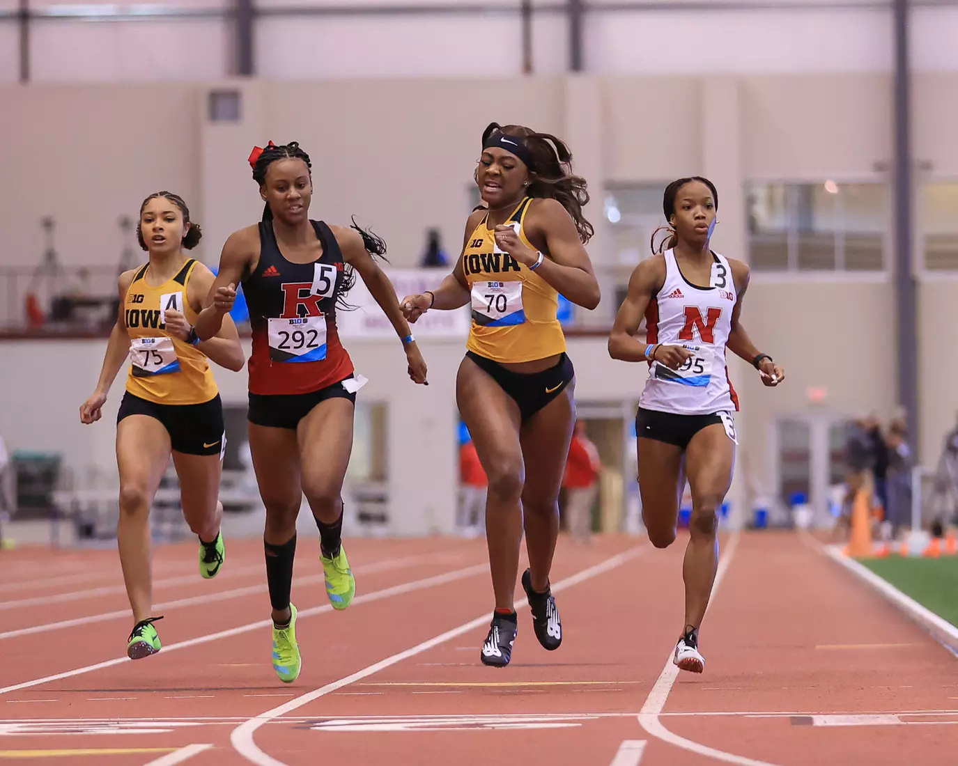 Rutgers track and field at the 2021 Big Ten Indoor Championships